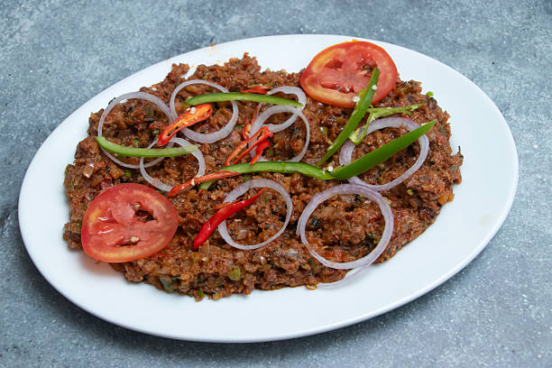 Swimming Rama With Thai Peanut Sauce